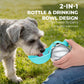 🔥Last Day 50% OFF🔥 2-in-1 Portable Dog Water Bottle for Small Dogs - Leak-Proof & Compact