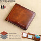 🔥2026 New Arrival🔥Minimalist RFID Blocking Leather Wallet for Men – Ultra-Thin, Genuine Top-Layer Cowhide, Short Design for Everyday Carry