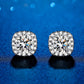 🎁2026 New Arrivals 50% OFF💥🌸Moissanite Silver Earrings – Hypoallergenic & Radiant Everyday Elegance 🎁