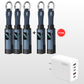 🎁2026 New Arrivals 50% OFF💥4-in-1 Charging Cable with Digital Display & Keychain – Fast-Charging, Kink-Resistant & Compact
