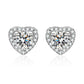 🎁2026 New Arrivals 50% OFF💥🌸Moissanite Silver Earrings – Hypoallergenic & Radiant Everyday Elegance 🎁