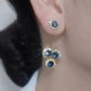 🔥2026 New Arrival ＆ Hot Sale ＆ 50％ Off🔥 Zircon Round Petal Earrings – Hypoallergenic, Real Gold Plated & Dazzling Diamond Sparkle 💛
