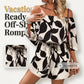 👗New arrival 40% OFF☀️Women's Off Shoulder Shorts Jumpsuit