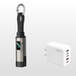 🎁2026 New Arrivals 50% OFF💥4-in-1 Charging Cable with Digital Display & Keychain – Fast-Charging, Kink-Resistant & Compact