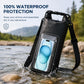 💧 2L Waterproof Dry Bag with Touch Screen Phone Window, IPX6 Roll Top Dry Sack Crossbody Bag for Kayaking 📱