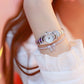 ⏳Time-Limited Special⏰Rhinestone Bracelet Watch – Elegant, Glamorous, Reliable Timekeeping 💎