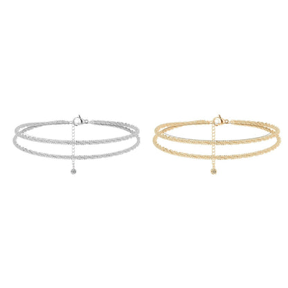 🎁New Arrivals 50% OFF💥Dainty Layered Waterproof Anklet