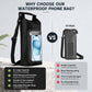 💧 2L Waterproof Dry Bag with Touch Screen Phone Window, IPX6 Roll Top Dry Sack Crossbody Bag for Kayaking 📱