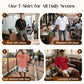 👕SUMMER HOT SALE🛋️Urban Cotton Blend Tee – From Day to Night