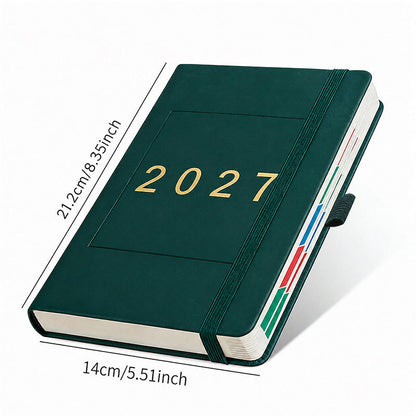 🎁2026 New Arrivals 50% OFF💥2027 Planner – A5 Size, One Page Per Day with Dates – Perfect for Daily Notes and Future Reference ✨