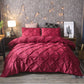 Bedsure Soft  Pintuck Comforter Set