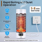 🎁2026 New Arrivals 50% OFF💥 ✨ 500ml Portable Travel Electric Kettle – 4-Stage Temp Control 45°C-100°C with Live LED Display, Rapid 5-Min Boiling, 12H Keep Warm, 360° Leak-Proof Sealing & Double-Layer Anti-Scald Shell – 520g for Hotel Office Travel ✈️