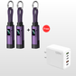 🎁2026 New Arrivals 50% OFF💥4-in-1 Charging Cable with Digital Display & Keychain – Fast-Charging, Kink-Resistant & Compact