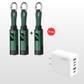 🎁2026 New Arrivals 50% OFF💥4-in-1 Charging Cable with Digital Display & Keychain – Fast-Charging, Kink-Resistant & Compact