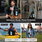 💧 2L Waterproof Dry Bag with Touch Screen Phone Window, IPX6 Roll Top Dry Sack Crossbody Bag for Kayaking 📱