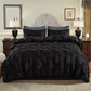 Bedsure Soft  Pintuck Comforter Set