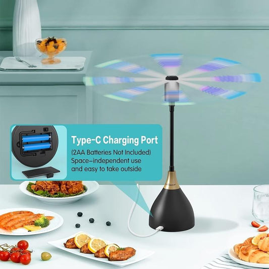 🔥50% OFF While Stocks Last!🌀 Table Fan Fly Repellent 🔇