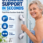 🎁2026 New Arrivals 50% OFF💥Suction Cup Grab Bar – Tool-Free No-Drill Install on Tile & Glass, Strong Vacuum Hold, Removable & Reusable – Extra Balance Support for Bathroom Safety 🔒🚿