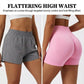 🥳2026 HOT SALE🥳💞50K+ SOLD!🥳💕 50% OFF! Halter Top & High-Waisted Shorts Set – Gentle tummy control, breathable seamless fabric. Butt‑shaping design, no roll‑down. Perfect for yoga or summer walks. 👙✨
