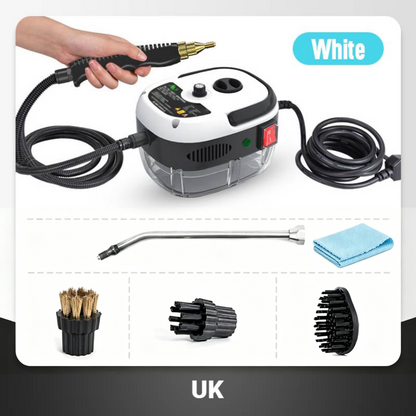 🥳2026 HOT SALE🥳💞50K+ SOLD!🛡️💧50% OFF! 2500W Handheld Steam Cleaner – High‑temp pressurized steam, melts grease & grime. No scrubbing. 🧼✨