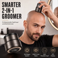 🎁2026 New Arrivals 50% OFF💥 2-in-1 Smart Head Shaver & Beard Trimmer – Easy Grooming, Rinsable Head & Digital Display 🔥