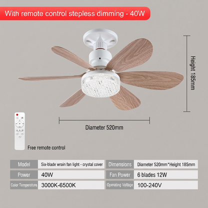 💡2-in-1 Cooling LED Ceiling Fan🌬️
