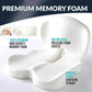 💎Non-Slip Memory Foam Seat Cushion – Prostate Pressure Relief, Sciatica Pain Relief, Breathable Mesh & Universal Fit for Car, Office & Wheelchair