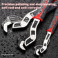 🎁2026 New Arrivals 50% OFF💥🔧 Self-Locking Pipe Wrench: One-Hand Lock, 7-43mm Grip, Chrome Vanadium Steel