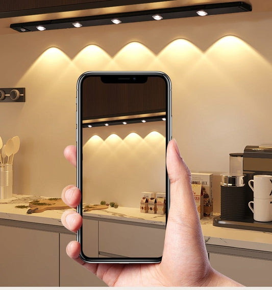 🎁2026 New Arrivals 50% OFF💥 🚪 Motion Sensor LED Cabinet Light – 3 color temperatures, dimmable, USB rechargeable, magnetic.✨