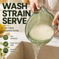 🎁2026 New Arrivals 50% OFF💥Wash Rice Without Losing a Grain – Fine Mesh Colander Bowl with Handle. UK Stock