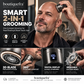 🎁2026 New Arrivals 50% OFF💥 2-in-1 Smart Head Shaver & Beard Trimmer – Easy Grooming, Rinsable Head & Digital Display 🔥