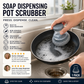 🎁2026 New Arrivals 50% OFF💥Scrubber Brush ! Built-in soap, non-scratch & ergonomic. Clean pots easily – grab yours! ✅