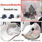 🧢 50% OFF NOW! 🦋 Mesh Diamond Butterfly Baseball Cap – Breathable, Adjustable Fit & Perfect for a Lightweight, Trendy Look ☀️