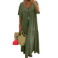 📢📢50% OFF !! ⏰Women’s Casual Long Dress with Short Sleeves