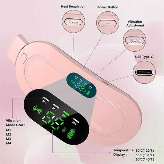 🎁2026 New Arrivals 50% OFF💥Wireless Menstrual Pain Massager – Heating, Vibration, Discreet ✨