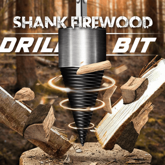 🎁2026 New Arrivals 50% OFF💥🔧 Durable Firewood Drill Set – Quick Log Prep 🛠️⚡