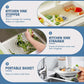 🎁2026 New Arrivals 50% OFF💥Push-Button Kitchen Sink Drain Stopper with Stainless Steel Body & ABS Food Scrap Filter Basket