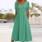 🎁New arrival 50% OFF💥Women’s V-Neck Short Sleeve Long Dresses
