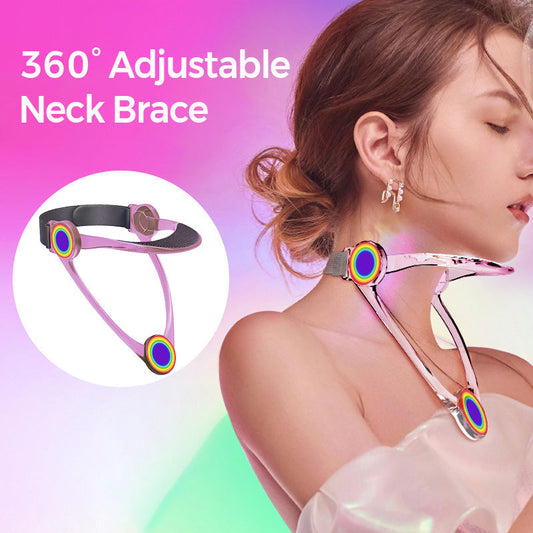 🎁2026 New Arrivals 50% OFF💥360° Adjustable Neck Brace – Relieves pain & tension, corrects forward head posture. Breathable foam, fits all. Office & travel ready! 🧠✨