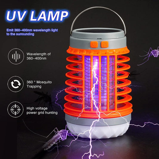 🔥Clearance Specials 50% OFF - Multifunctional Solar camping Mosquito Killer Lamp