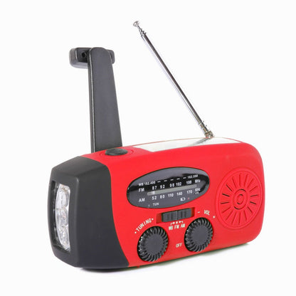 🎁2026 New Arrivals 50% OFF💥🔋Multifunctional Portable Solar Emergency Radio – Power Bank, Hand Crank & Weather Alert⚡