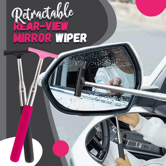 🎁2026 New Arrivals 50% OFF💥🚗💦 Retractable Side-Mirror Wiper – Extendable, Compact, Water Removal