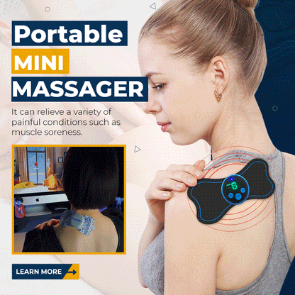 🎁2026 New Arrivals 50% OFF💥✨Portable Mini Body Massager – Adjustable Intensity for Neck, Back, Waist, Hips & Legs, Relax On The Go!