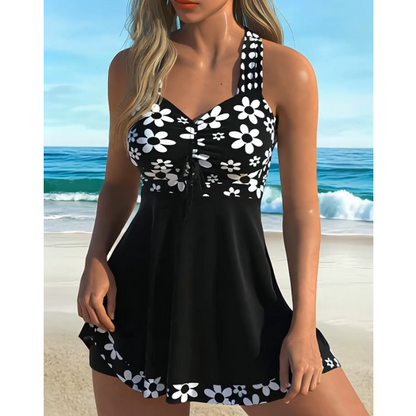 🌸 50% OFF NOW! ☀️ Women's Floral Print Tankini Swimsuits with Boyshorts – Quick-Dry Fabric, Comfort Fit & Modest Coverage 🏖️