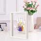 ⏳Limited-time 50% off⏰Family handprint set🎨 DIY Family Memorial Gift Kit, Acrylic Board,🖐️Colorful Paints, Holds Up to 4 Handprints