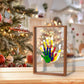 ⏳Limited-time 50% off⏰Family handprint set🎨 DIY Family Memorial Gift Kit, Acrylic Board,🖐️Colorful Paints, Holds Up to 4 Handprints