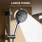 🎁2026 New Arrivals 50% OFF💥High-Pressure Adjustable Rainfall Shower Head – 360° Tilt, Easy Clean Surface, Compatibility with Standard Shower Hoses 💧