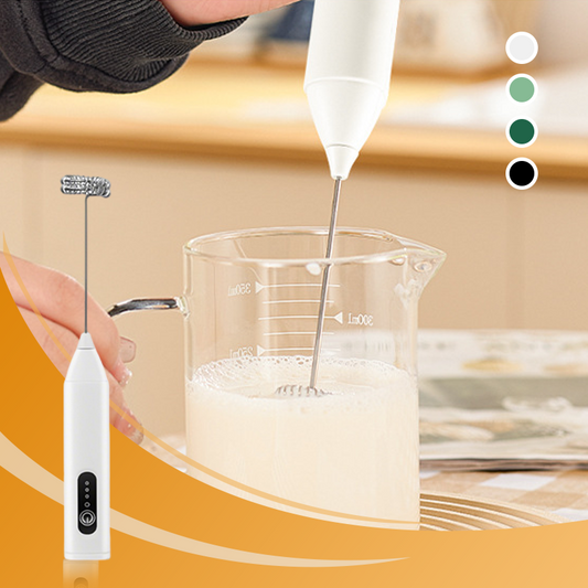 🎁2026 New Arrivals 50% OFF💥Electric Drink Foam Mixer – 3‑Speed Adjustable, USB Rechargeable, Easy‑Clean 🥛