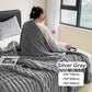 📢📢40% OFF !! ⏰Super Soft Fur Ribbed Fleece Throw Blanket🔥