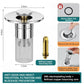 🎁2026 New Arrivals 50% OFF💥Stainless Steel Floor Drain Filter – Stop Hair Clogs Before They Start